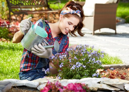 Selecting plants for a Redbridge flower border