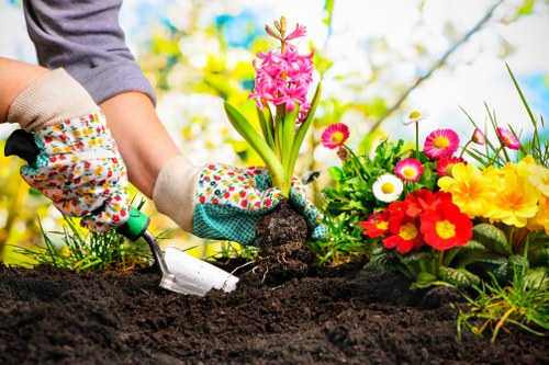 Complaint resolution process for a landscaping company